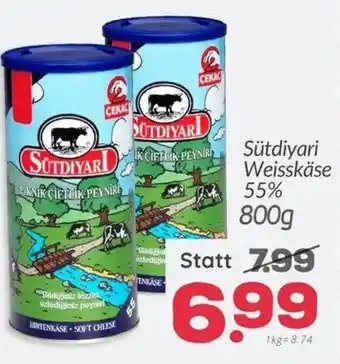 ETSAN Sütdiyari Weisskäse 55% Angebot