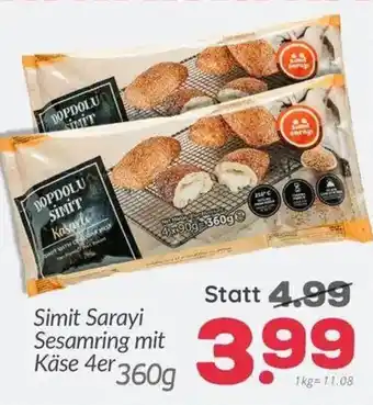 ETSAN Simit Sarayi Sesamring mit Käse 4er Angebot