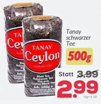 ETSAN Tanay schwarzer Tee Angebot