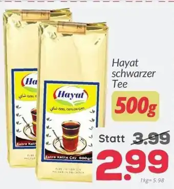 ETSAN Hayat schwarzer Tee Angebot