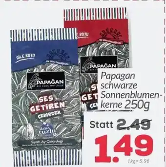 ETSAN Papagan S schwarze GET Sonnenblumen- Ekerne Angebot