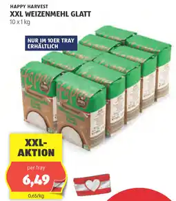 Hofer Happy harvest xxl weizenmehl glatt Angebot