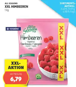 Hofer All seasons xxl himbeeren Angebot