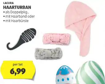 Hofer Lacura haarturban Angebot