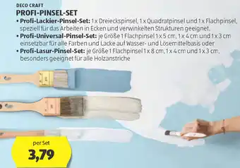 Hofer Deco craft profi-pinsel-set Angebot