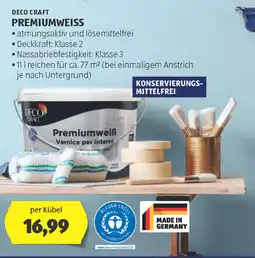 Hofer Deco craft premiumweiss Angebot