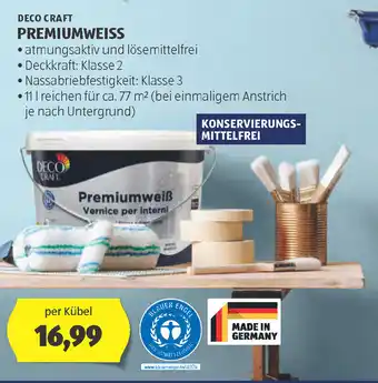 Hofer Deco craft premiumweiss Angebot