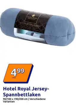 Action Hotel Royal Jersey- Spannbettlaken Angebot