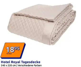 Action Hotel Royal Tagesdecke Angebot