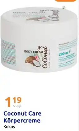 Action Coconut Care Körpercreme Angebot