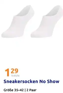 Action Sneakersocken No Show Angebot