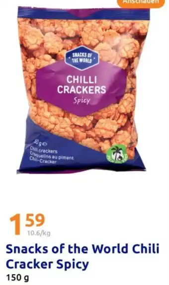 Action Snacks of the World Chili Cracker Spicy Angebot