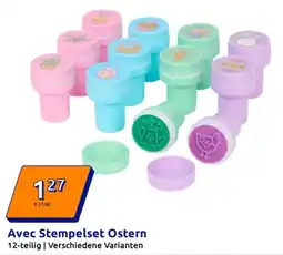 Action Avec Stempelset Ostern Angebot