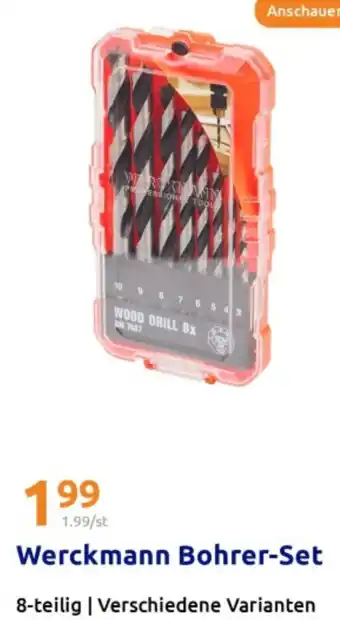 Action Werckmann Bohrer-Set Angebot