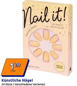 Action Künstliche Nägel Angebot