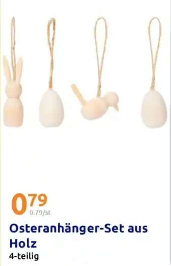 Action Osteranhänger-Set aus Holz Angebot