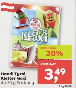 ADEG Handl Tyrol Kletter Maxi Angebot