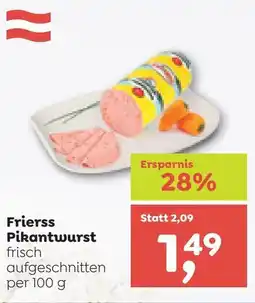 ADEG Frierss Pikantwurst Angebot