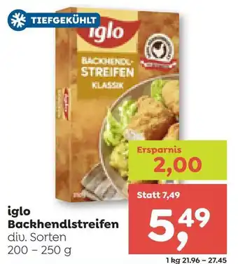 ADEG Iglo backhendlstreifen Angebot