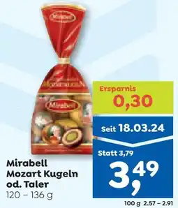 ADEG Mirabell Mozart Kugeln od. Taler Angebot