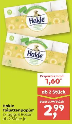 ADEG Hakle Toilettenpapier Angebot