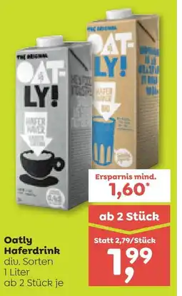 ADEG Oatly Haferdrink Angebot