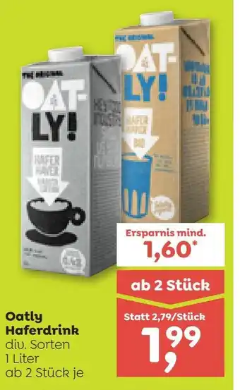 ADEG Oatly Haferdrink Angebot