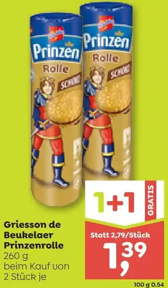 ADEG Griesson de Beukelaer Prinzenrolle Angebot