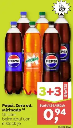 ADEG Pepsi, Zero od. Mirinada Angebot