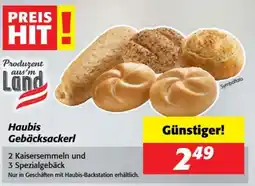 Nah&Frisch Haubis Gebäcksackerl Angebot