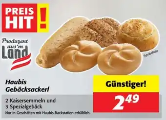 Nah&Frisch Haubis Gebäcksackerl Angebot