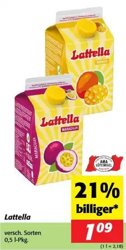 Nah&Frisch Lattella Angebot