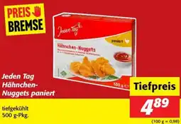 Nah&Frisch Jeden Tag Hähnchen- Nuggets paniert Angebot