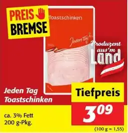 Nah&Frisch Jeden Tag Toastschinken Angebot