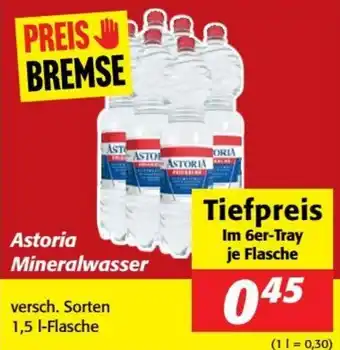 Nah&Frisch Astoria Mineralwasser Angebot