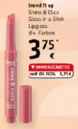 dm Shine & Click Gloss in a Stick Lipglass dv Farben Angebot