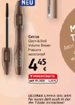 dm Catrice Glam & Doll Volume Brown Mascera waterproof Angebot