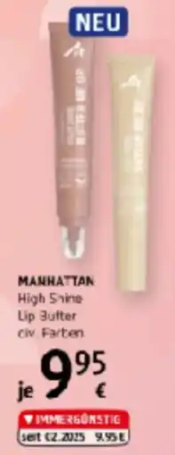 dm MANHATTAN High Shine Lip Butter Angebot