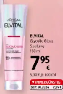 dm Elvital glycolic glass sjulung Angebot