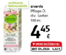 dm Alverde Pflage-O Angebot