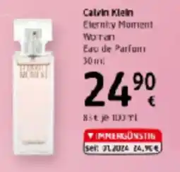 dm Calvin Klein Eternity Moment WoTan Eau de Parfum Angebot