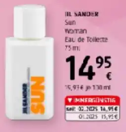 dm Il sander sun woman Angebot