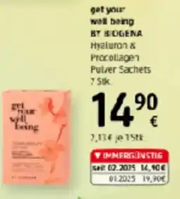 dm Get your well being by bogena hyaluron & procollagen Angebot