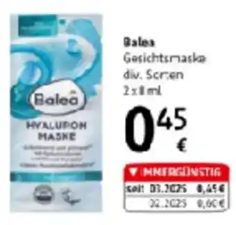 dm Balea gesichtsmaska div. scrien Angebot