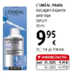 dm L'oréal paris kolagen experte anti-age serut Angebot