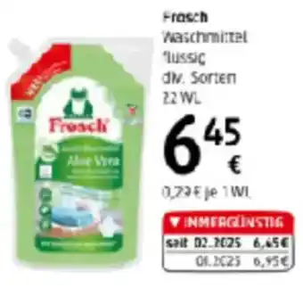 dm Frosch Waschmittel Angebot