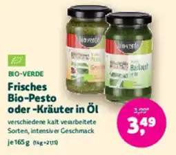 Denn's Biomarkt Frisches Bio-Pesto oder -Kräuter in Öl Angebot