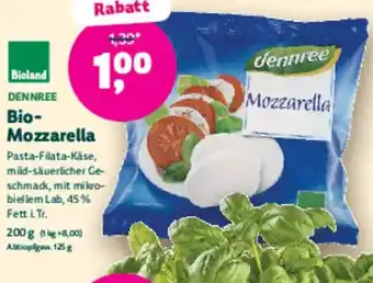 Denn's Biomarkt Bio- Mozzarella Angebot