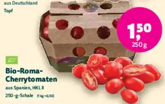 Denn's Biomarkt Bio-Roma- Cherrytomaten aus Spanien Angebot