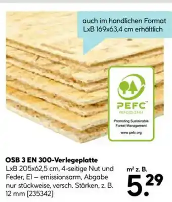 Hellweg OSB 3 EN 300-Verlegeplatte Angebot